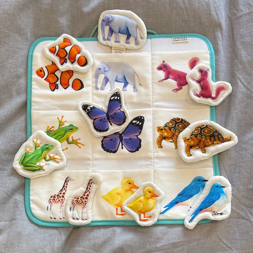 LOVEVERY Quilted Critter Pockets